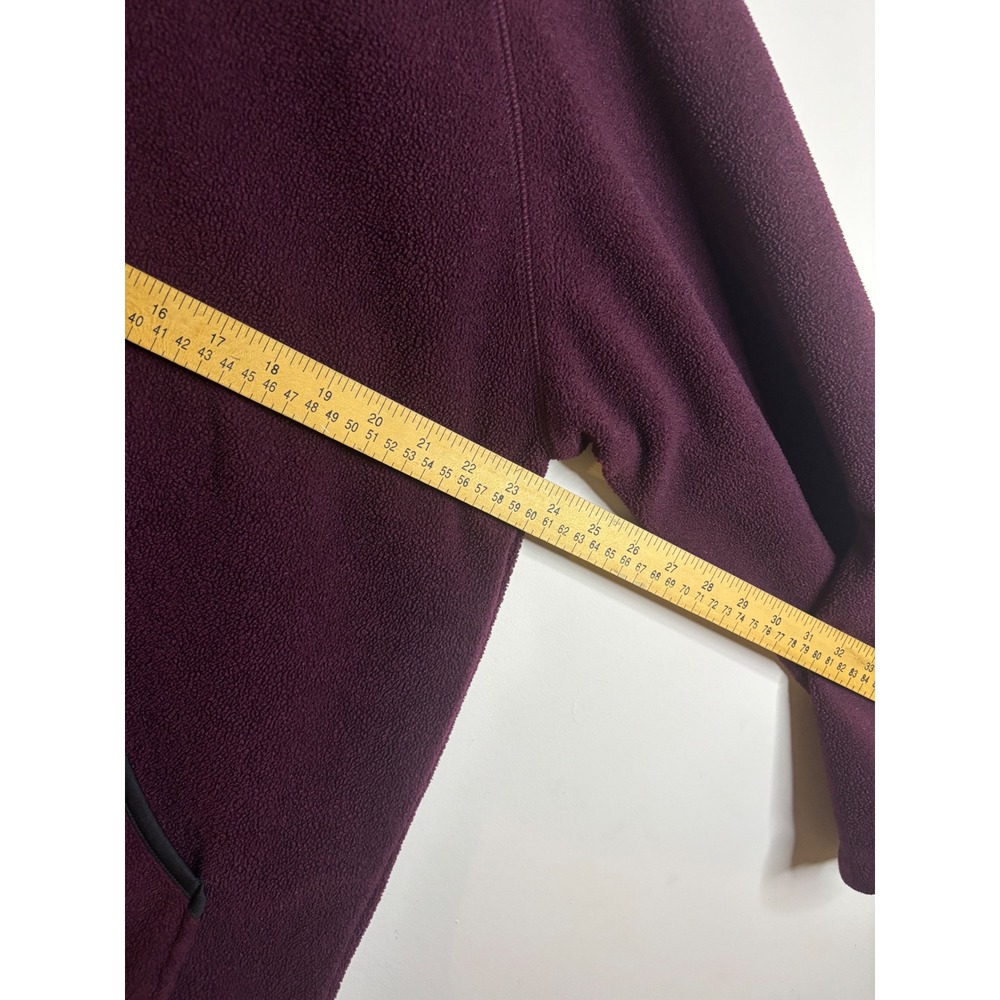 Alpine Tek Purple Fleece Jacket Women Large - Picture 4 of 7